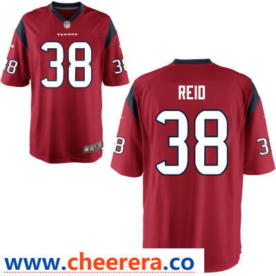 Justin Reid Houston Texans red Game jersey