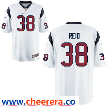 Justin Reid Houston Texans white Game jersey
