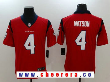 Deshaun Watson Houston Texans red Vapor jersey