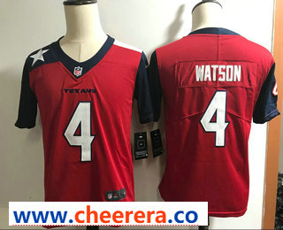 Deshaun Watson Houston Texans red Vapor jersey
