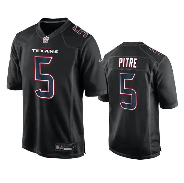 Jalen Pitre Houston Texans black Vapor jersey