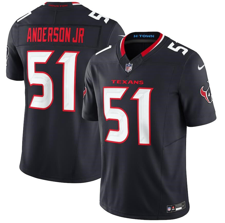 Will Anderson Jr Houston Texans navy Vapor jersey