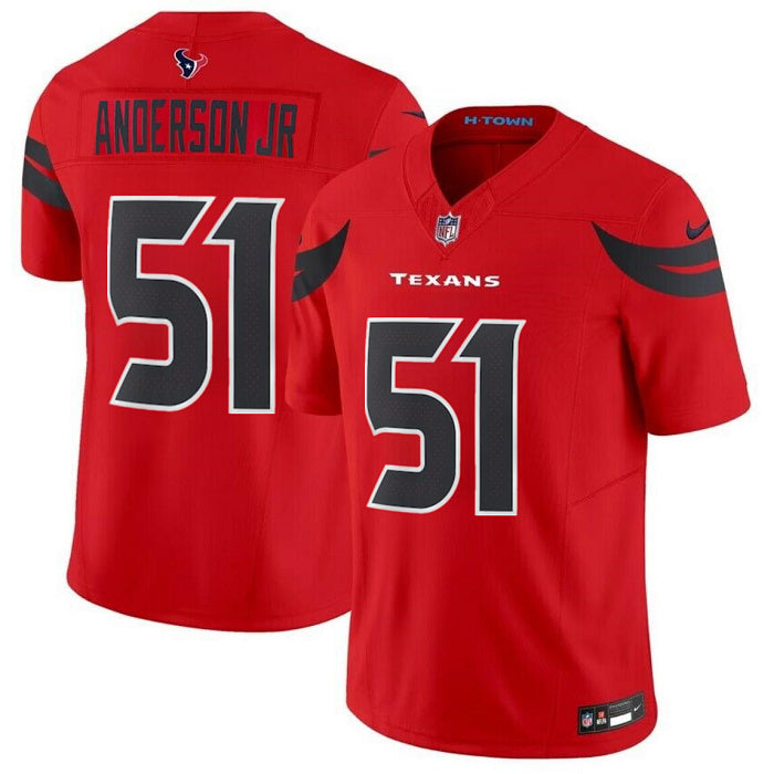 Will Anderson Jr Houston Texans red Vapor jersey