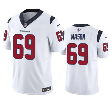 Shaq Mason Houston Texans white Vapor jersey