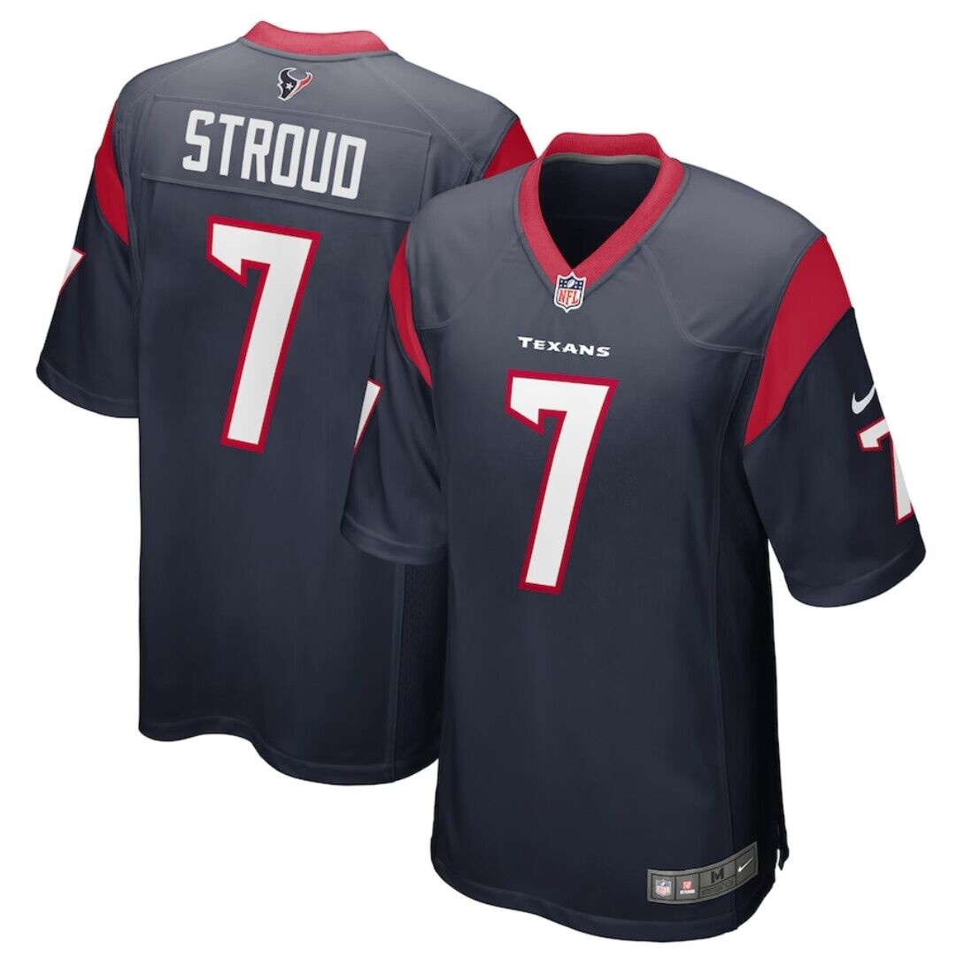 C.J. Stroud Houston Texans navy Game jersey