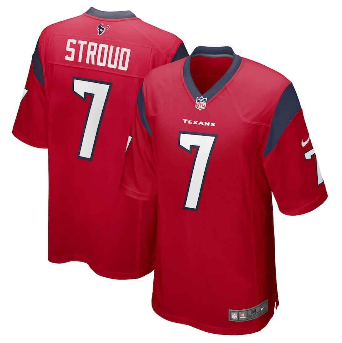 C.J. Stroud Houston Texans red Game jersey