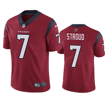 C.J. Stroud Houston Texans red Vapor jersey