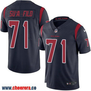 Xavier Su'a-Filo Houston Texans navy Color Rush jersey