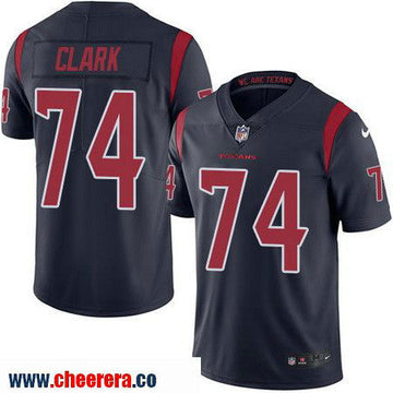 Chris Clark Houston Texans navy Color Rush jersey