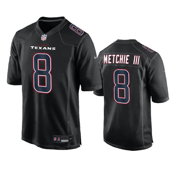 John Metchie III Houston Texans black Vapor jersey