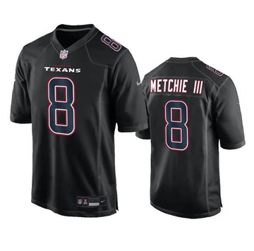 John Metchie III Houston Texans black Vapor jersey