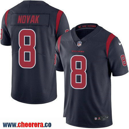 Nick Novak Houston Texans navy Color Rush jersey