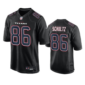Dalton Schultz Houston Texans black Vapor jersey