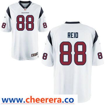 Jordan Akins Houston Texans white Game jersey