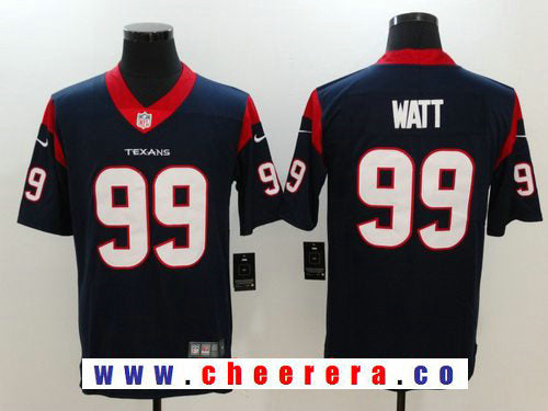 J.J. Watt Houston Texans navy Vapor jersey