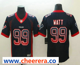 J.J. Watt Houston Texans navy Color Rush jersey
