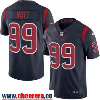 J.J. Watt Nike Houston Texans navy Color Rush jersey