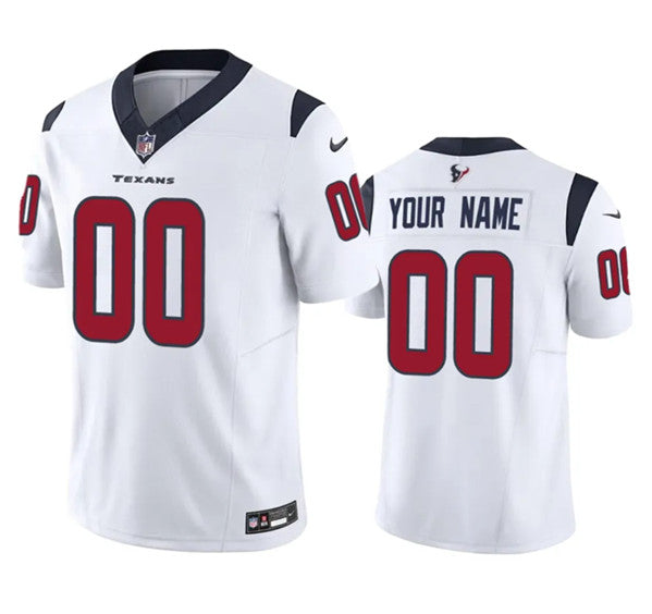 Custom Houston Texans white Vapor jersey
