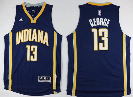Paul George Revolution Indiana Pacers navy jersey