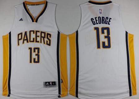 Paul George Revolution Indiana Pacers white jersey