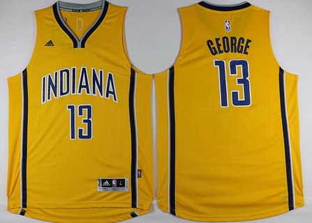 Paul George Revolution Indiana Pacers yellow jersey