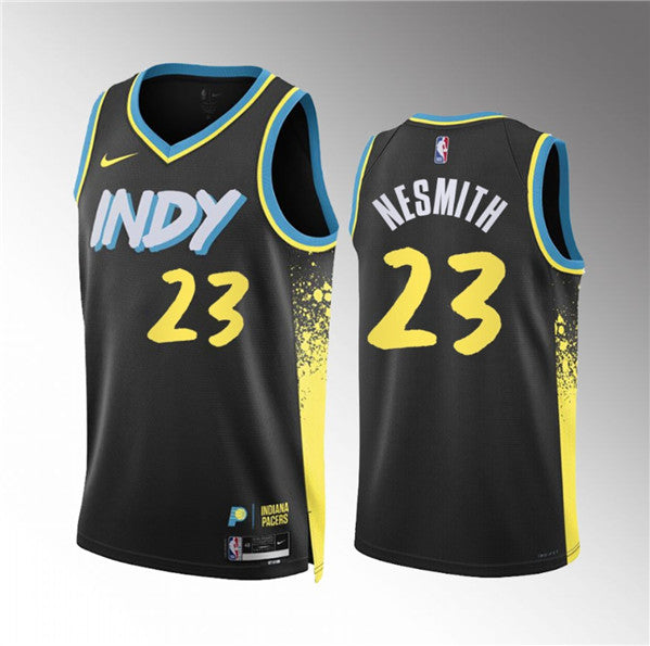 Aaron Nesmith Indiana Pacers black jersey