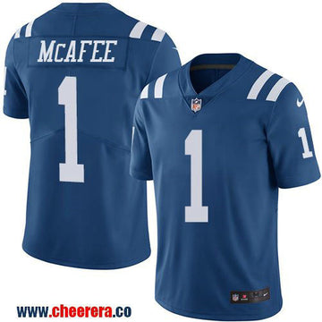 Pat McAfee Indianapolis Colts royal Color Rush jersey