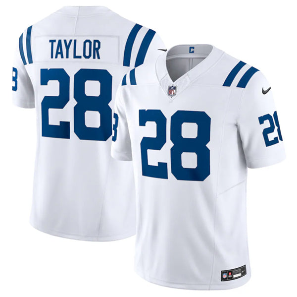 Jonathan Taylor Indianapolis Colts white Vapor jersey