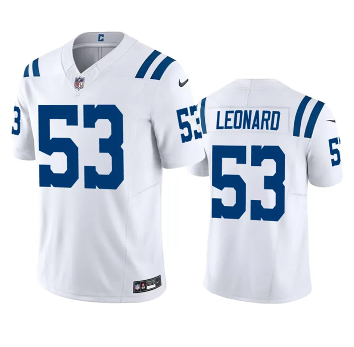 Shaquille Leonard Indianapolis Colts white Vapor jersey
