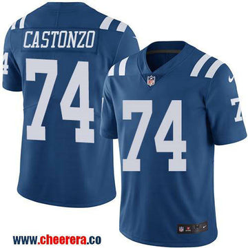 Anthony Castonzo Indianapolis Colts royal Color Rush jersey
