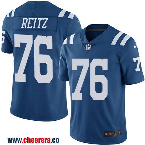 Joe Reitz Indianapolis Colts royal Color Rush jersey