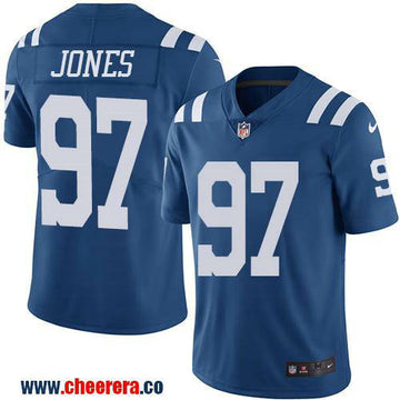 Arthur Jones Indianapolis Colts royal Color Rush jersey