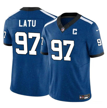 Laiatu Latu Indianapolis Colts blue Vapor jersey