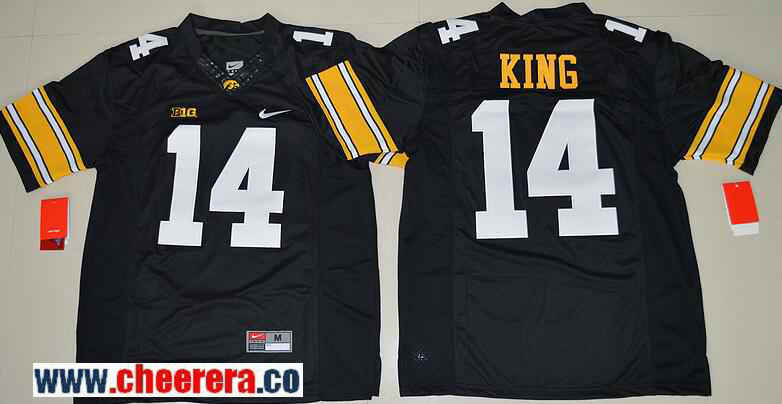 Desmond King Iowa Hawkeyes black Limited jersey