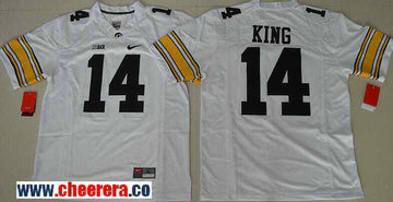 Desmond King Iowa Hawkeyes white Limited jersey