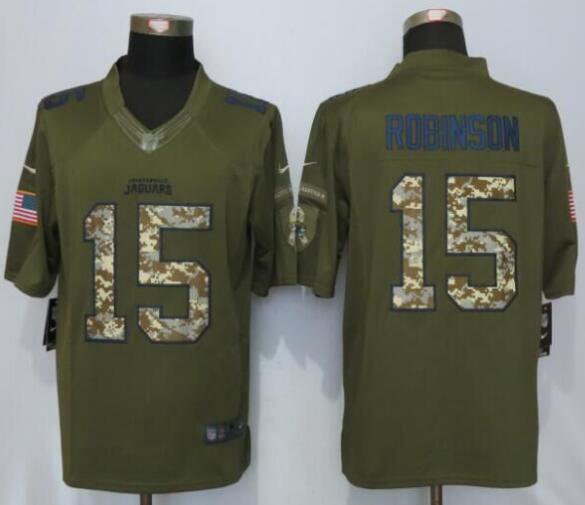 Allen Robinson Jacksonville Jaguars green Salute To Service jersey