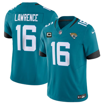 Trevor Lawrence Jacksonville Jaguars teal Vapor jersey
