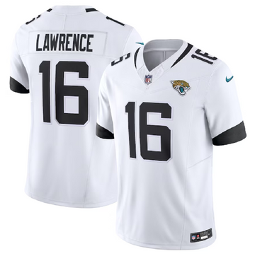 Trevor Lawrence Jacksonville Jaguars white Vapor jersey