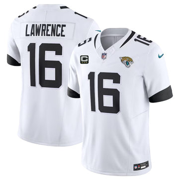 Trevor Lawrence Jacksonville Jaguars white Vapor jersey