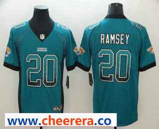 Jalen Ramsey Jacksonville Jaguars teal Color Rush jersey