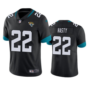 JaMycal Hasty Jacksonville Jaguars black Vapor jersey