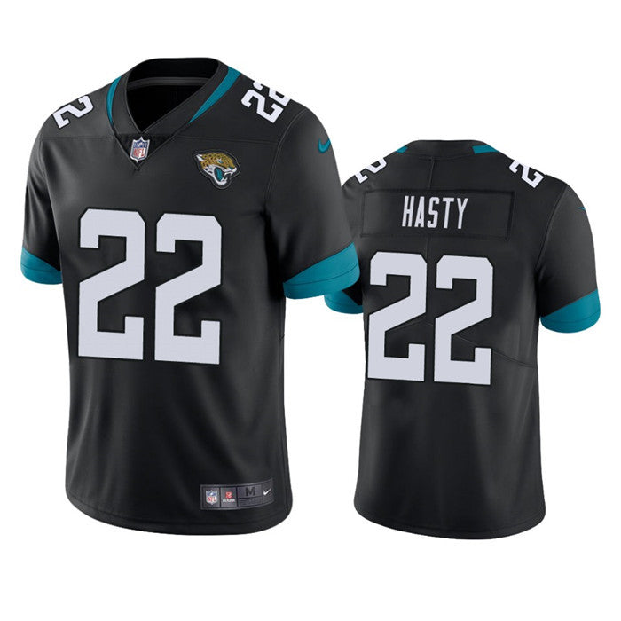 JaMycal Hasty Jacksonville Jaguars black Vapor jersey