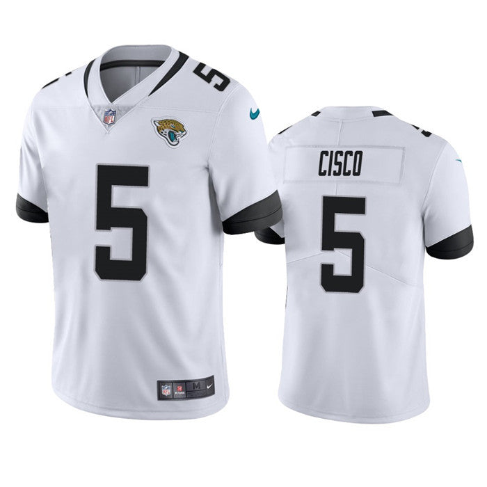 Andre Cisco Jacksonville Jaguars white Vapor jersey