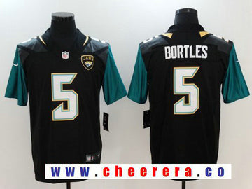 Blake Bortles Jacksonville Jaguars black Vapor jersey