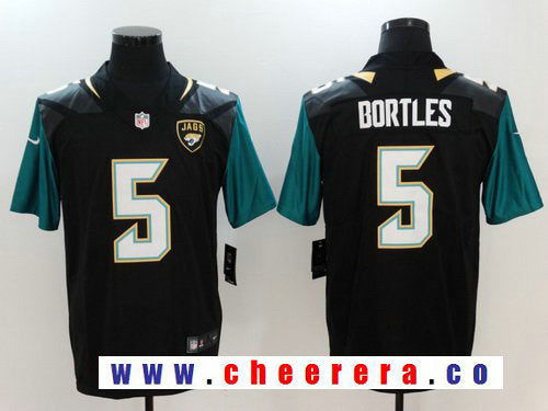 Blake Bortles Jacksonville Jaguars black Vapor jersey