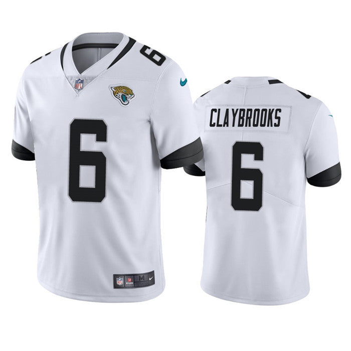 Chris Claybrooks Jacksonville Jaguars white Vapor jersey