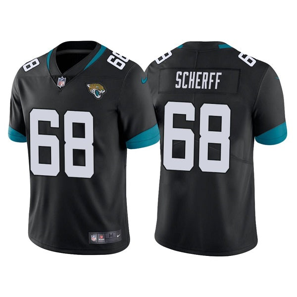 Brandon Scherff Jacksonville Jaguars black Vapor jersey