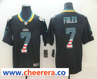 Nick Foles Jacksonville Jaguars black Color Rush jersey