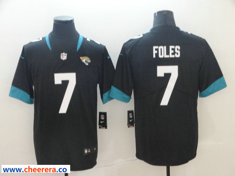 Nick Foles Jacksonville Jaguars black Vapor jersey
