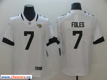 Nick Foles Jacksonville Jaguars white Vapor jersey